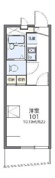 レオパレスエステートKの間取り画像