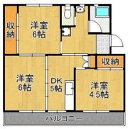 ビレッジハウス水巻2号棟の間取り画像