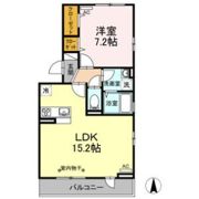 シャティK Ⅱの間取り画像