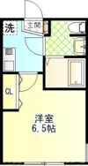 my residence鴨宮駅前の間取り画像