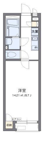 レオネクストレーブウィンの間取り画像