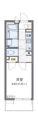 レオネクスト北斗Ⅳの間取り画像
