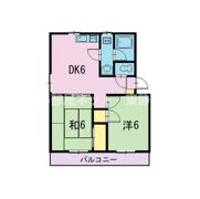 コーポ・ポシェット6の間取り画像