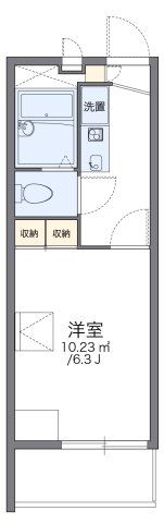 レオパレスBlueHeavenの間取り画像