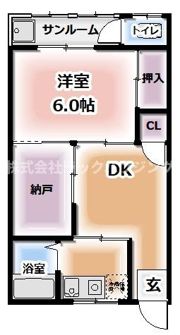 すみれマンションの間取り画像