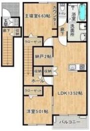 AFC RESIDENCE 海老島の間取り画像