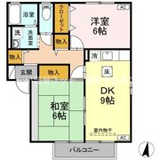 ダイワレイク B棟の間取り画像