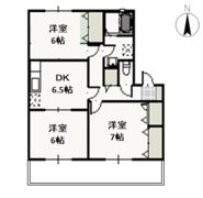 M’sTOWN大安寺 Cの間取り画像