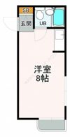 メゾンドエルメスの間取り画像