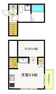 Libertangoの間取り画像