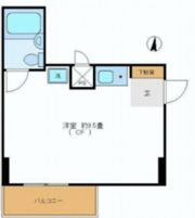 日興パレス新宿PARTⅡの間取り画像