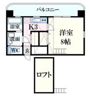 メルポート白島の間取り画像