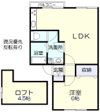 コーポ曽田の間取り画像