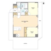 CREATIF日暮里の間取り画像