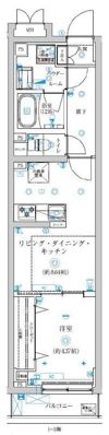 TRADIS 赤塚の間取り画像