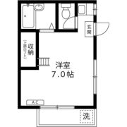 レインボーハイツの間取り画像