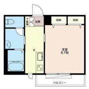 グランメール中野の間取り画像