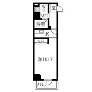 エグゼ難波東の間取り画像
