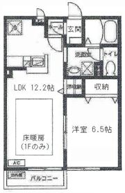 コンフォート並木西の間取り画像