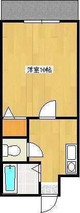 クロノス15月出の間取り画像