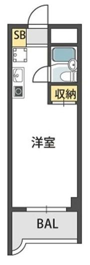 ラ・レジダンス・ド・京橋の間取り画像