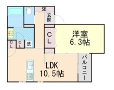 アビタ青木駅前の間取り画像