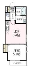 コンフォート長津田の間取り画像