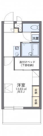 レオパレスUEHARAの間取り画像