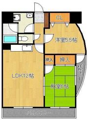 ジョイフル祇園桜通りの間取り画像