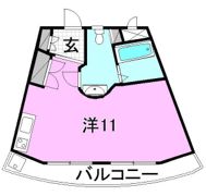 Rコートの間取り画像