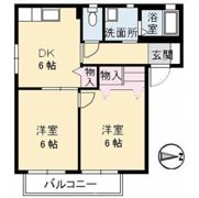 ファミーユ中野B棟の間取り画像