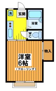 パインコートの間取り画像