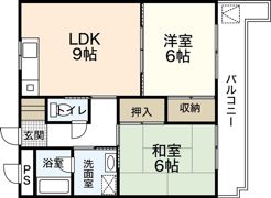 サンピア21ナカムラの間取り画像