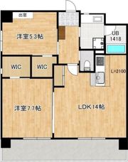 キャッスル上野 3番館の間取り画像