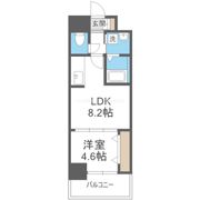 グランルクレ新大阪の間取り画像