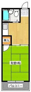 コート錦町の間取り画像