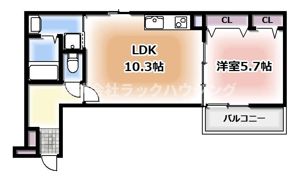 フジパレス上神田Ⅲ番館の間取り画像