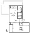 モダンアパートメント高田馬場の間取り画像