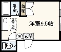サンシャイン中央Ⅱの間取り画像