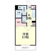 S・ポワール（エスポワール）の間取り画像