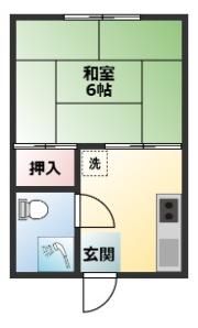 クローバーハウスの間取り画像