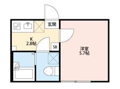 ジェムステージ梅島の間取り画像