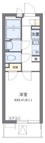 クレイノフルールの間取り画像