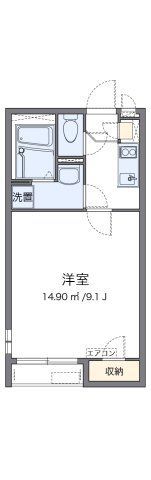 クレイノピノワール三津屋北の間取り画像
