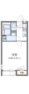 クレイノピノワール三津屋北の間取り画像