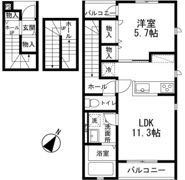 BELLE LEAD FUSSAの間取り画像