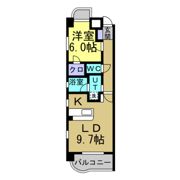 サプリーム若草の間取り画像