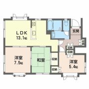 テラス東が丘の間取り画像