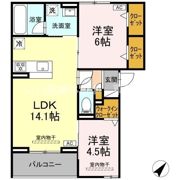 エメフィール馬渕の間取り画像