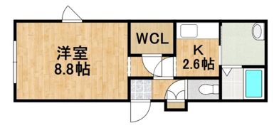 アンダーズ苫小牧栄町の間取り画像